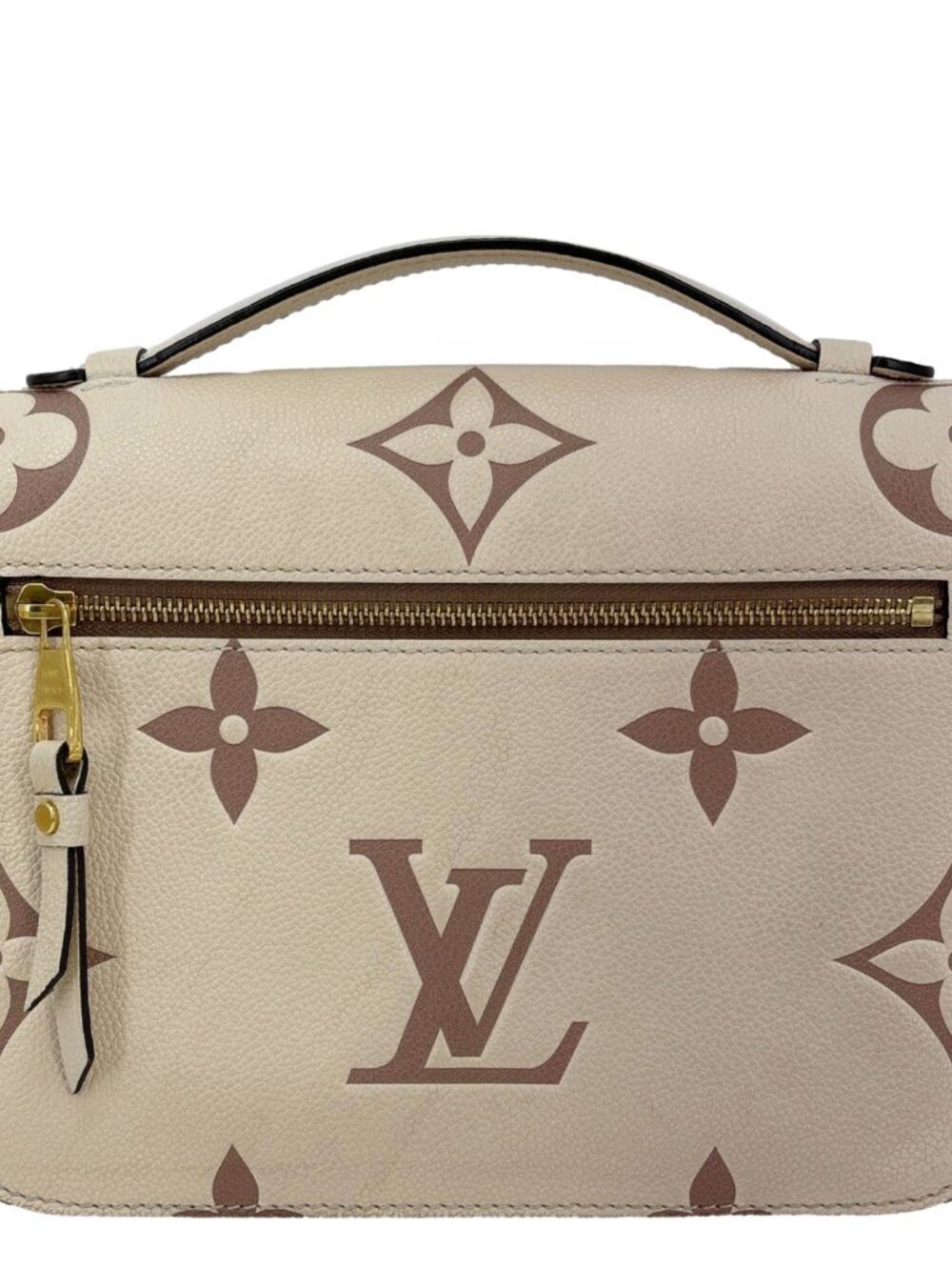 Louis Vuitton Metis Pochette Empreinte Leather Crossbody Bag Bicolor - Picture 4 of 12